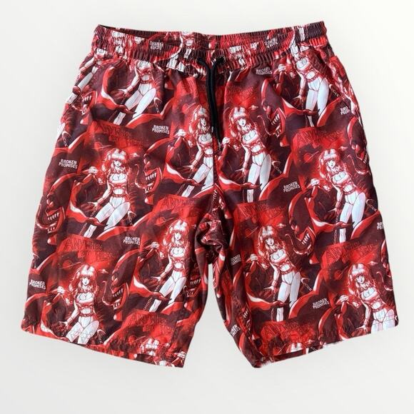 Broken Promises Anywhere But Here Men’s Board Shorts - Picture 1 of 5